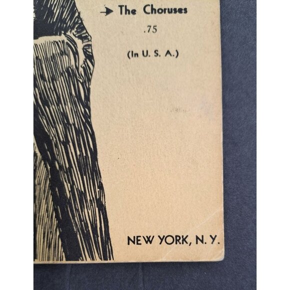 Vintage Schirmer Edition The Mikado Town Of Titipu Music Book Gilbert Sullivan - Picture 2 of 5